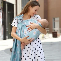 baby wrap carrier newborn sling dual use infant nursing cover carrier mesh fabric breastfeeding carriers up to 30kg 0 36m