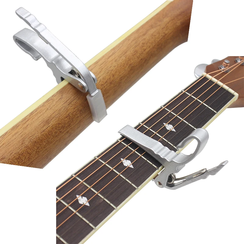

IRIN New Professional Aluminum Alloy Ukulele Guitar Acoustic Tune Quick Change Trigger Acoustic Electric Guitar Capo Key Clamp