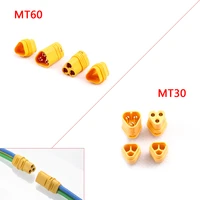 amass mt60 plug 3 5mm bullet plugs mt30 2 0mm banana connector for rc model brushless motor esc drone
