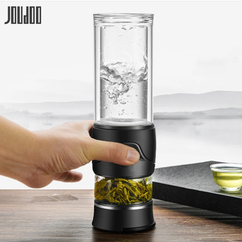 JOUDOO разделительная бутылка для чая и воды портативный креативный подарок
