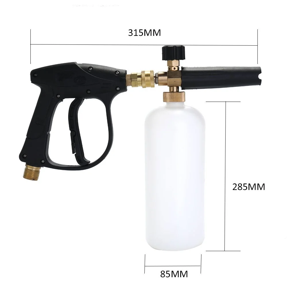 

Adjustable Car Wash Watering Can With HDPE Brass Soap Foam Pressure Washer Car Wash Can Cleaning Tool Car Water Gun