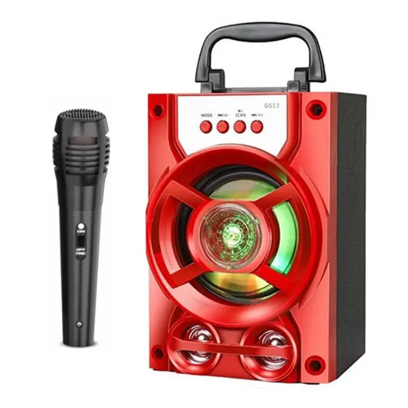 

Для встреч/лекций/танцев 1 шт. Мини bluetooth-совместимый светодиодный светильник громкий динамик беспроводной 3D стерео музыка объемный динамик