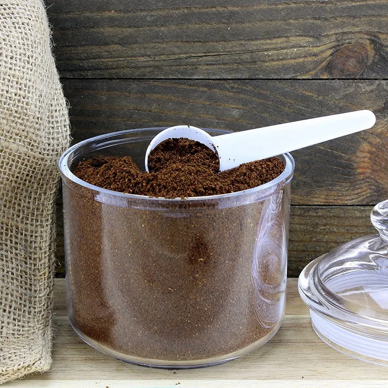 50 шт. Кофе совки столовая ложка Пластик набор мерных ложек идеально подходит для