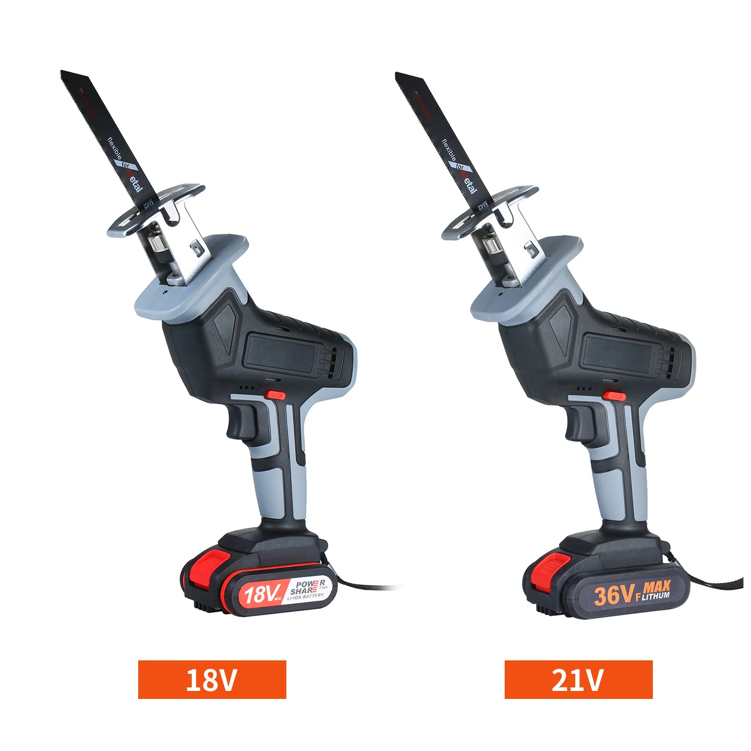 Электрическая сабельная пила 18V 21V аккумуляторная литий ионный аккумулятор с