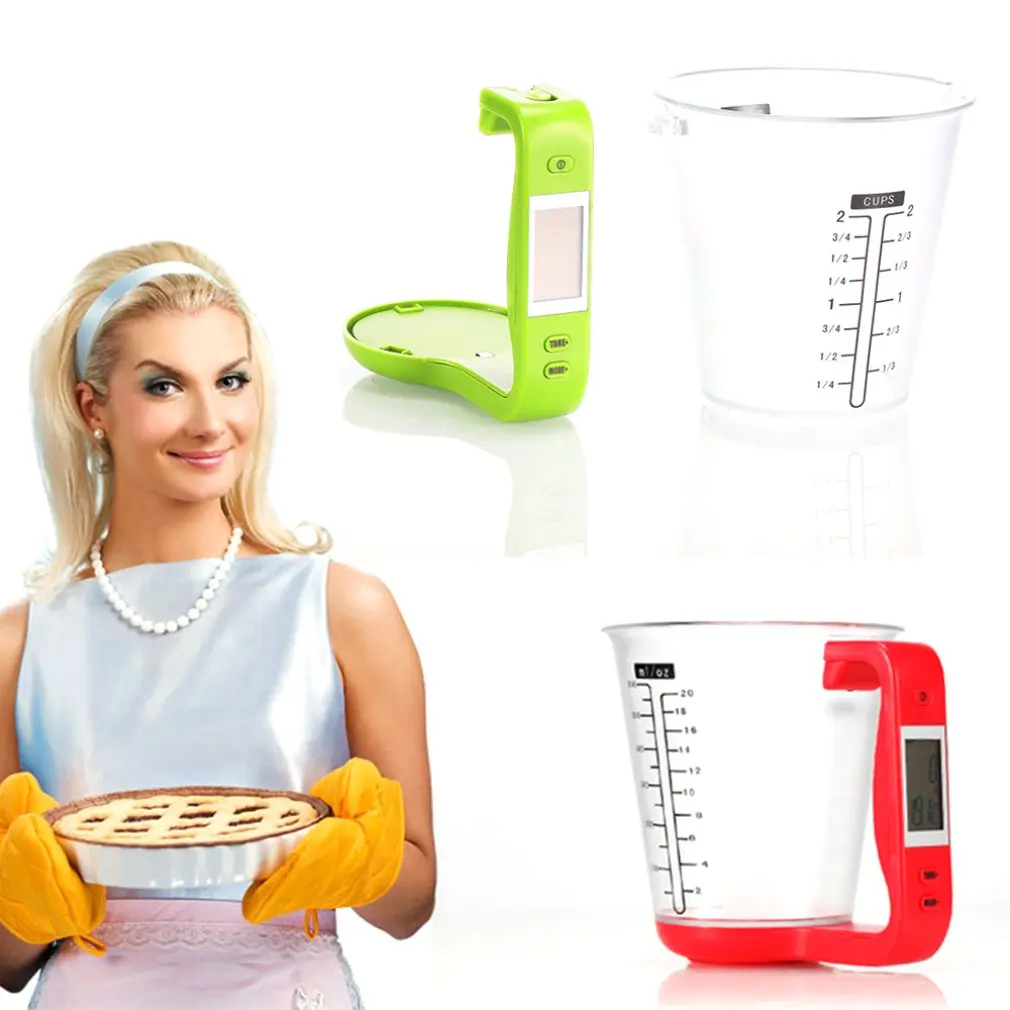 

Kitchen Scale Electronic Measuring Cup Baking Scale 1Kg600Ml Liquid Measuring Cup Kitchen Electronic Scale