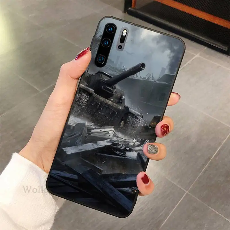 

Hot world of tanks Phone Case for honor 7A 8x 8s 9 10i 20s V30 PLAY lite pro nax fundas cover
