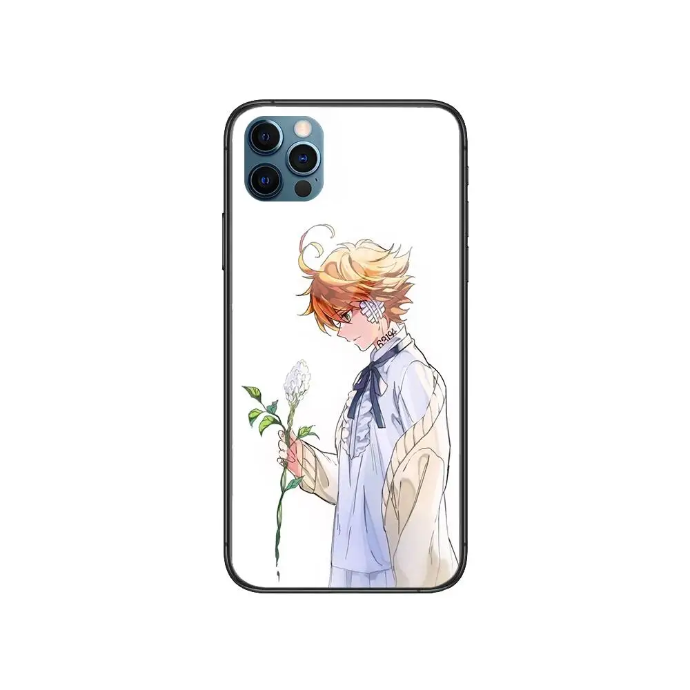 

The Promised Neverland Anime Style Phone Case cover For iphone 12 pro max 11 8 7 6 s XR PLUS X XS SE 2020 mini black cell she