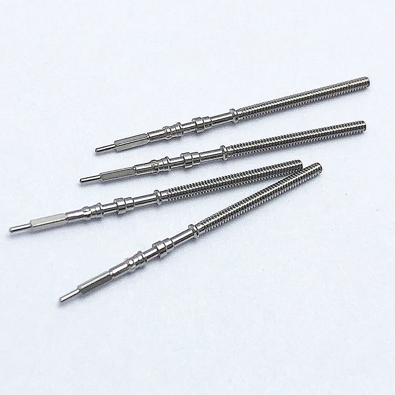 

1/2/5 PCS Seiko Crown Winding Stem NH35/NH36 Stem fit for NH35 NH36 NH38 NH39 Movement Stainless Steel Stem Watch Repair Kits