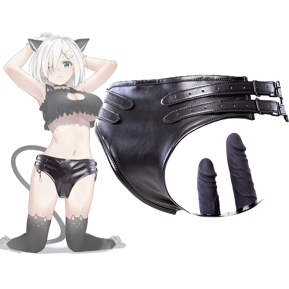 Силиконовая Анальная пробка пенис Анальный кожаное Целомудрие пояс устройство