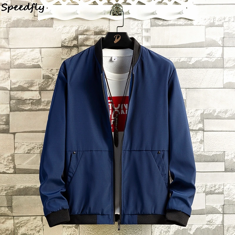 

Мужская куртка осень 2021 новая куртка мужская Корейская Повседневная Студенческая куртка легкая Молодежная мужская тонкая одежда весна-осе...