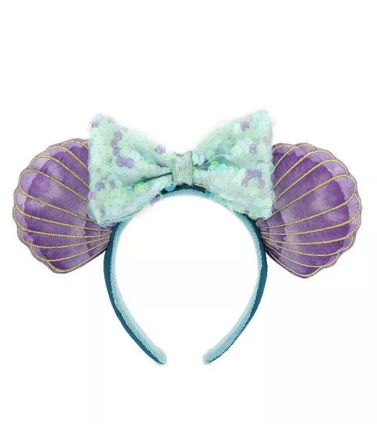 Повязка на голову Disney Park The Little Mermaid Princess Ariel уши Минни-Маус | Игрушки и хобби