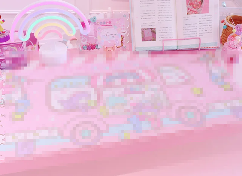 Японский игровой коврик для мыши большой мультяшный аниме резиновый геймеров