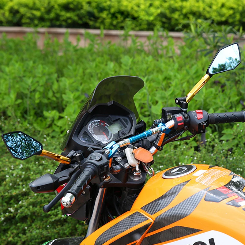 Для Kawasaki z750 z900 z800 er6n z1000 Ninja 300 250 650 универсальные 8 мм 10 аксессуары для мотоциклов