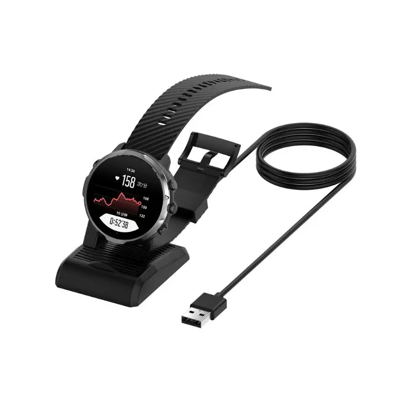 

USB Charging Cable Cradle Station Dock Power Station Stand for Suu nto 7 Watch Accessories As Cellphone Holder