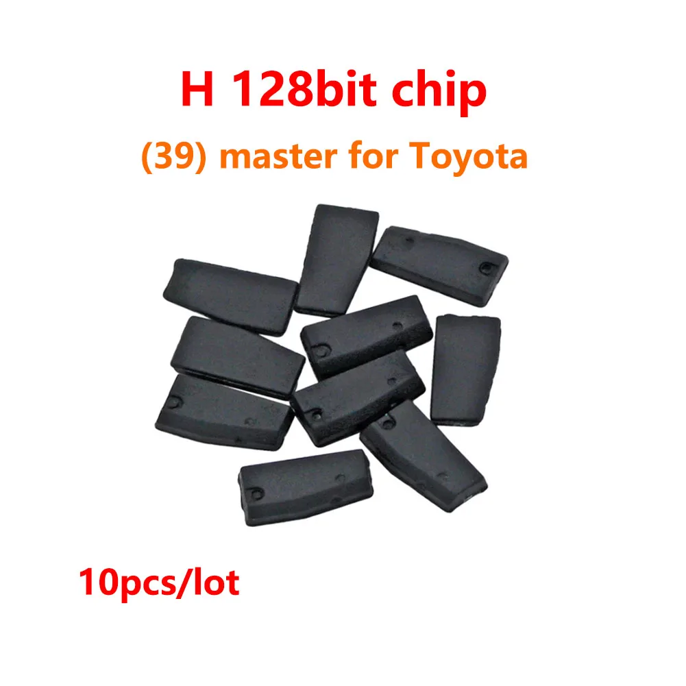 

10Pcs Blank Car Transponder H Chip 128Bit (39) Master P6 Unlocked for Toyota Rav4 Camry Corolla Highlander Sienna 2013-2015