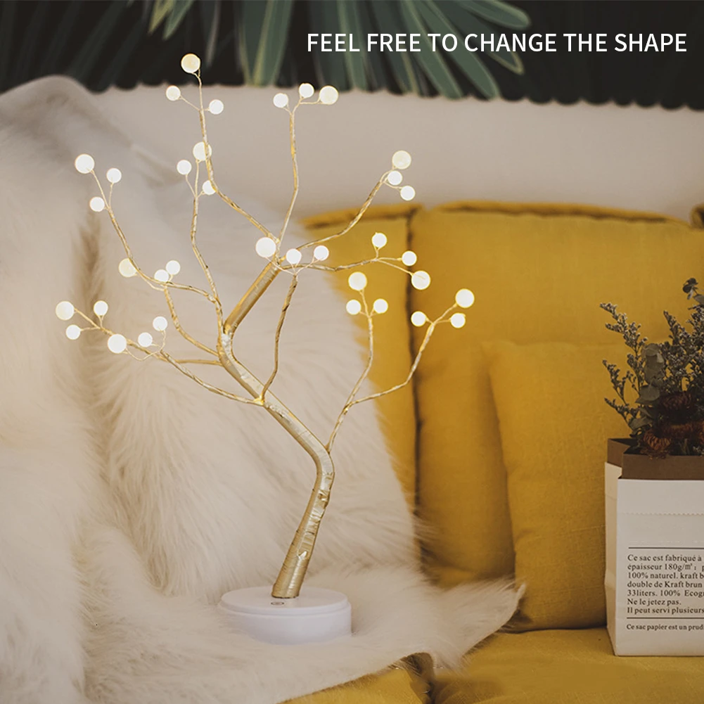 Яркий светодиодный светильник с переключателем управления дерево 150 вишневым