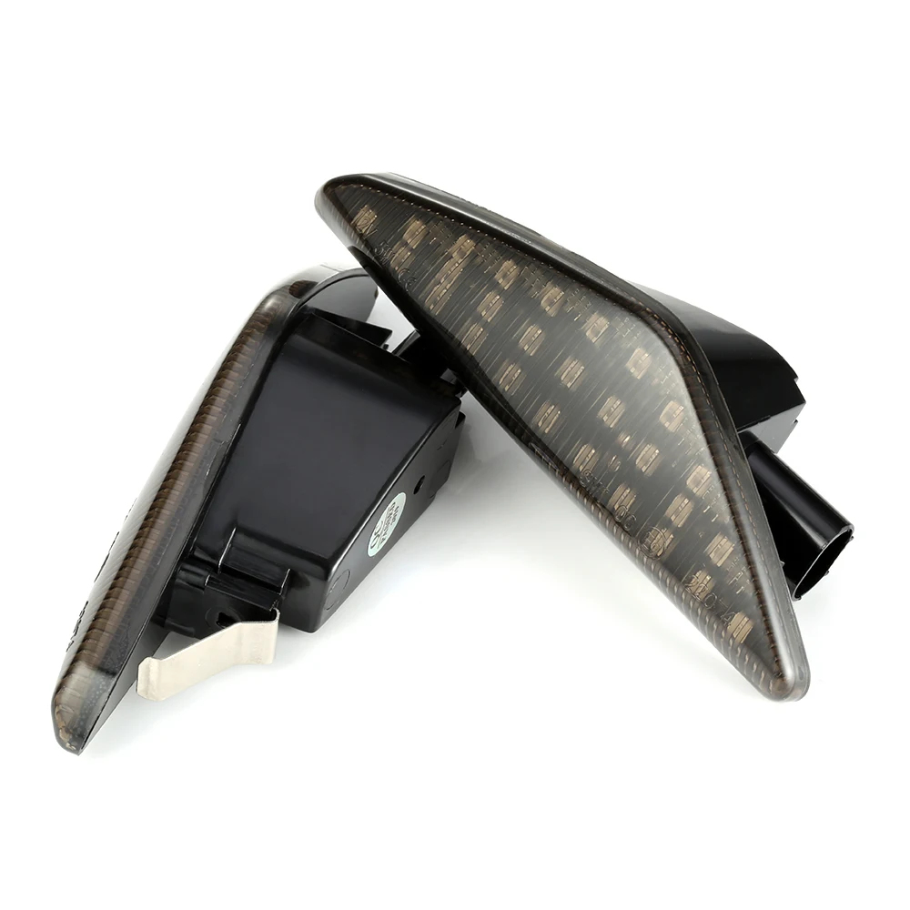 Пара светодиодной динамической Боковой габаритный фонарь поворота светильник