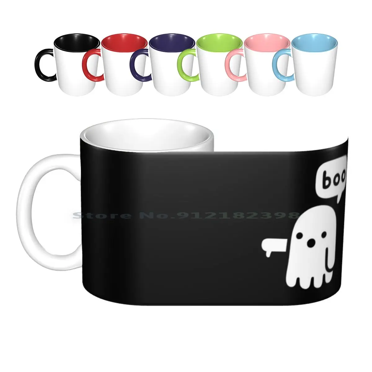 

Ghost Of Disapproval Ceramic Mugs Coffee Cups Milk Tea Mug Ghost Ghosts Boo Boos Lame Thumbs Down Unhappy Disapprove