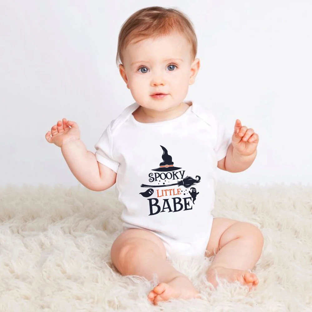 

Детское боди с коротким рукавом и графическим принтом, на Хэллоуин