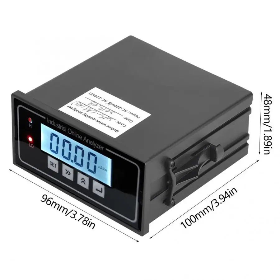 

Online Conductivity Monitor Tester Meter Electric Conductivity Rate Instrument Tools Water Quality Tester Durable