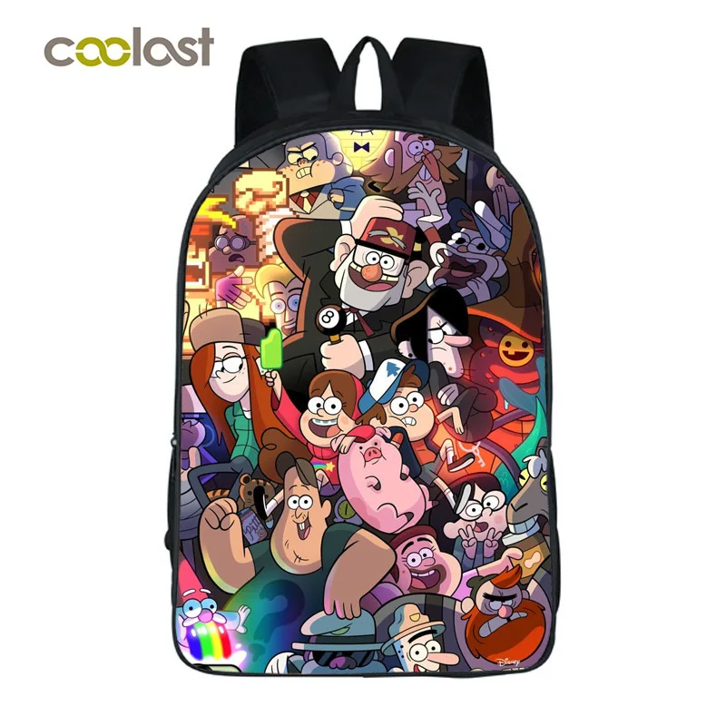 

Cartoon children's school bag large capacity cartoon print backpack comfortable and breathable backpack