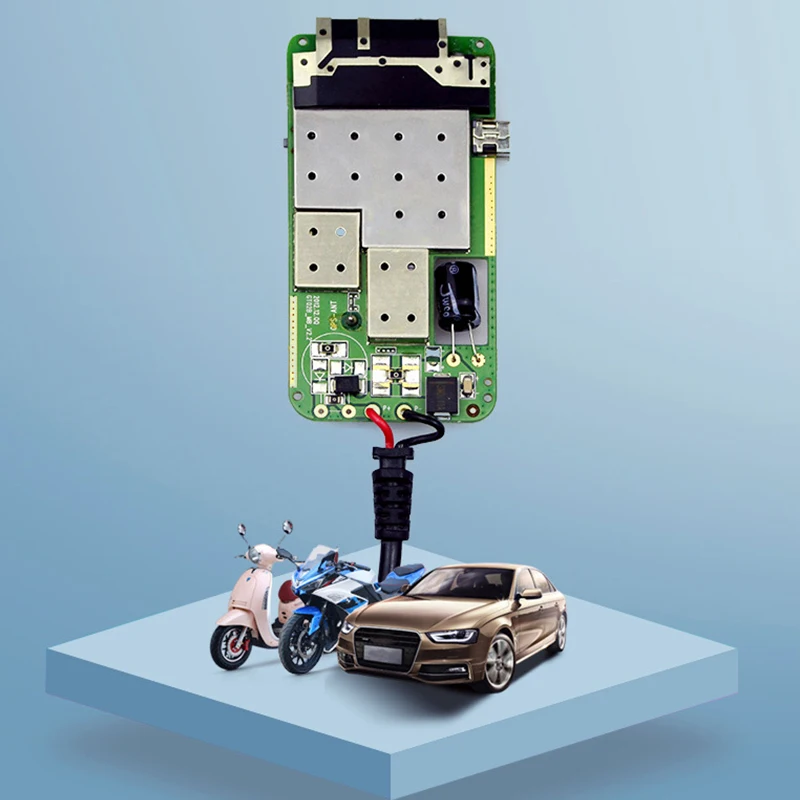 Mini GPS Tracker Locator Module + Beidou Positioning Base Station Real-Time Fence Alarm High Integrated Tracking | Автомобили и