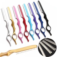 2 in 1 hair scissors professional salon hairdressing scissors thinning haircut scissors diy hair trim hair styling tools