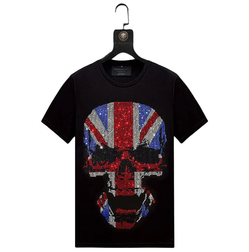 Футболка мужская свободного покроя уличная одежда в стиле хип-хоп с принтом