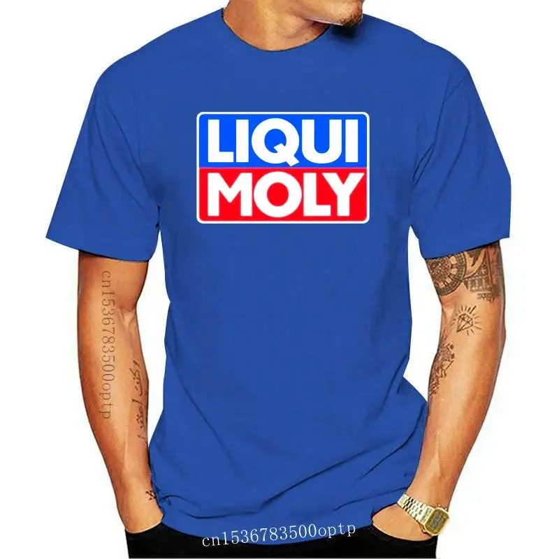 

New Liqui Moly Lubricants Oil Logo Print Men's T Shirt Tops Great Cotton Casual Short Sleeve Humorous T-Shirts Custom Made