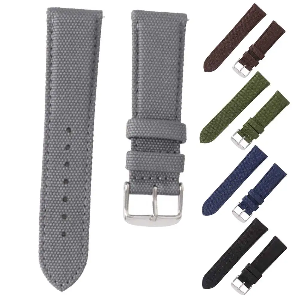 Сменный нейлоновый ремешок для наручных часов универсальный Браслет 18 мм Garmin Active