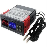 temperature controller stc 3008 high precision 12v 24v 220v digital thermostat thermometer sensor hygrometer
