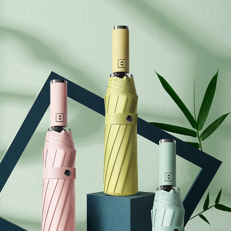 Автоматический зонт для дождя 12 к складной с защитой от УФ лучей мужчин и женщин