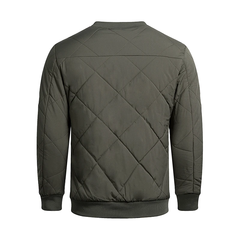 Парка мужская зимняя с хлопковой подкладкой теплая Толстая флисовая куртка