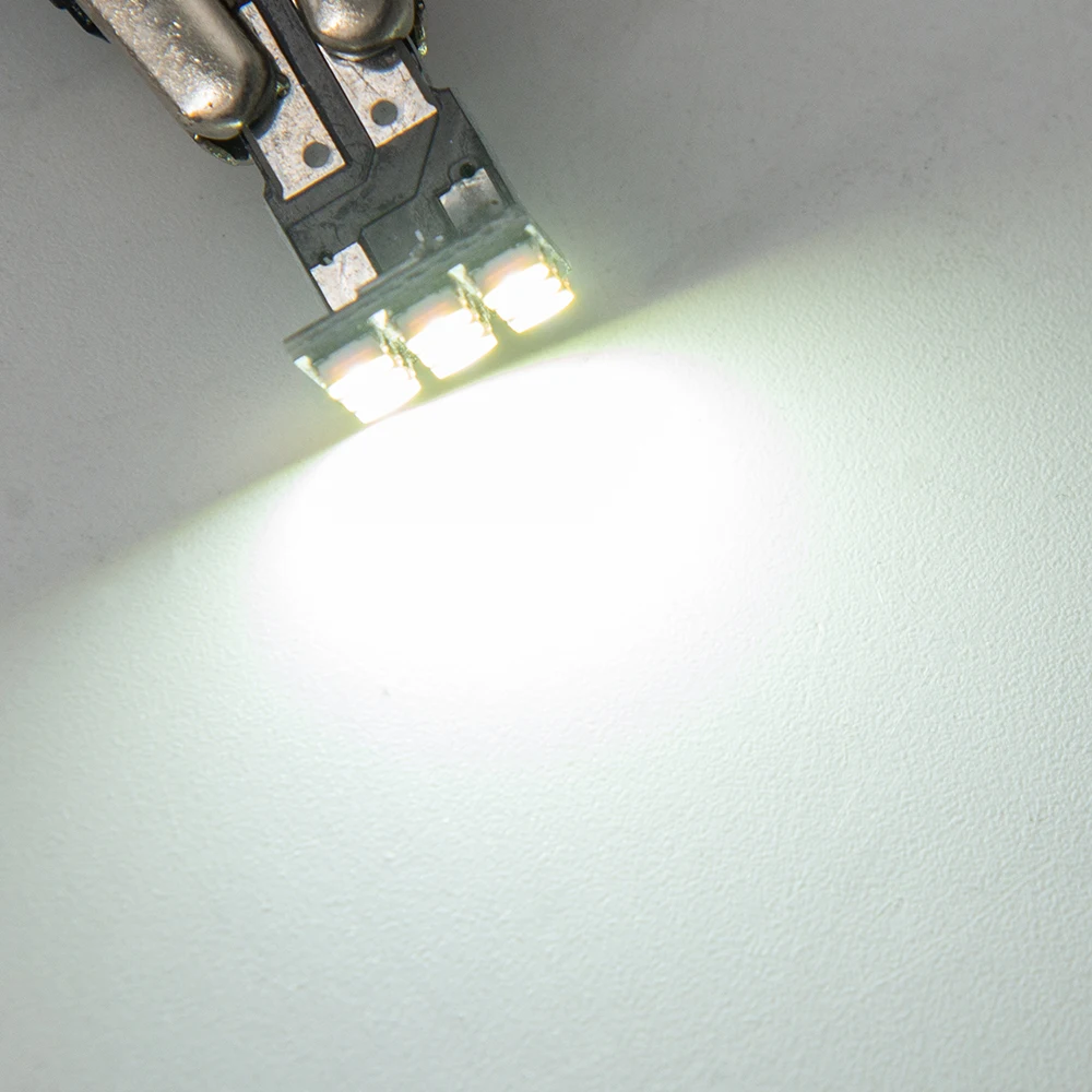 Автомобисветильник светодиодный индикатор ширины T10 9SMD 1206 3020 10 шт. автомобильные
