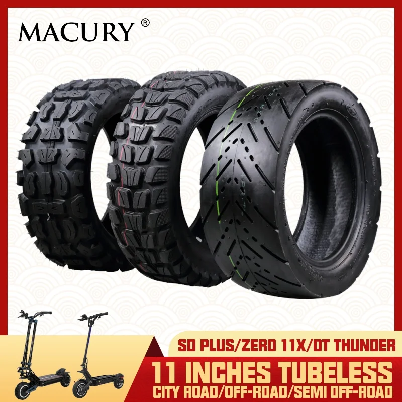 

11 Inch Inflatable Tyre Pneumatic Tire for Electric Scooter VSETT 11+ ZERO 11X Kaabo Wolf Warrior King Dualtron Vacuum Tubeless