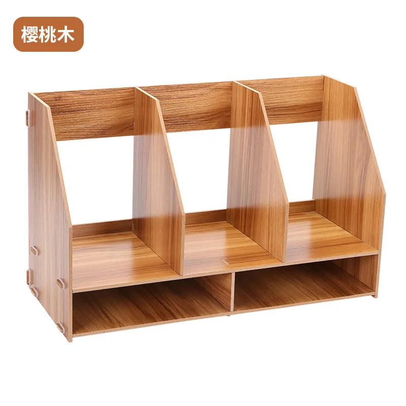 Простые настольные книжные полки для студентов используют детскую настольную