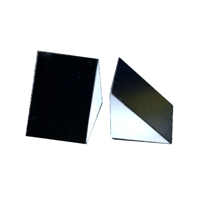 

15MM Processing Prisms Custom Glued Mirror Right Angle Reflection Laser Right Angle Triangular Prism Beamsplitter Coating