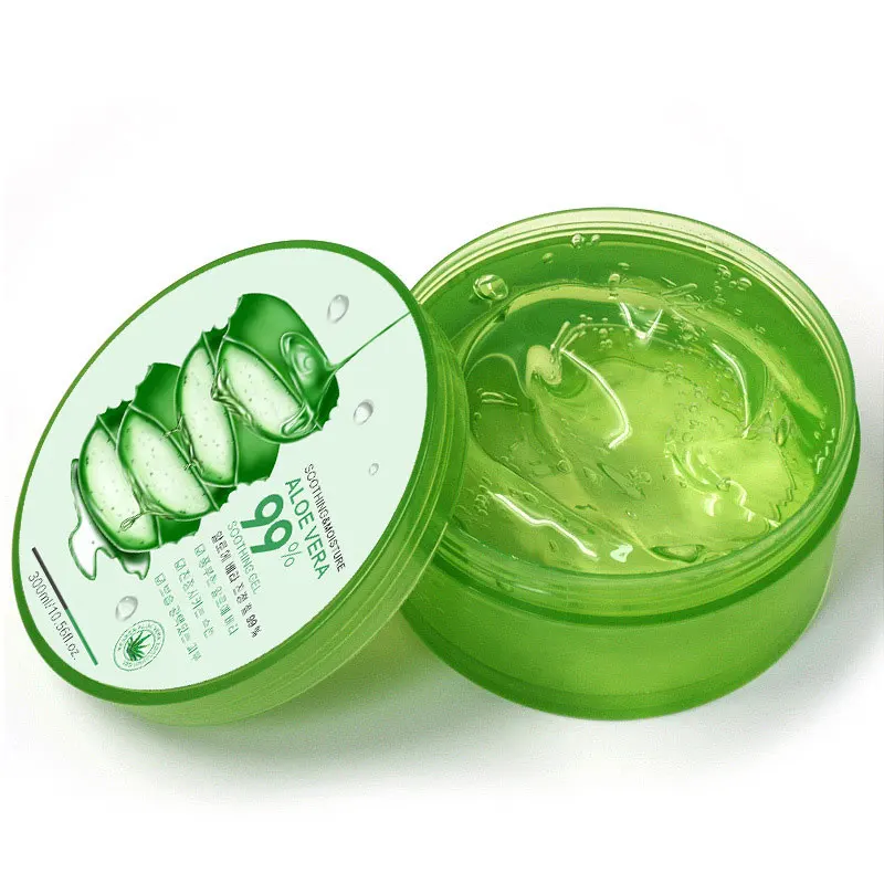 

Best Face Care Concentrated Nature Pure Aloe Vera 99% Soothing Gel Cream 300ml After Sun Repair Soothing Moisture Whitening Mask