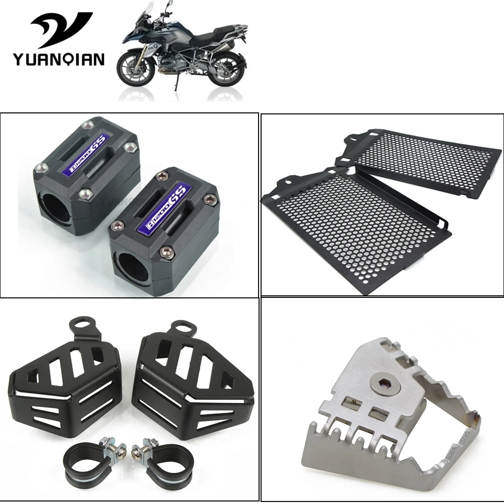 Горячие аксессуары для мотоциклов защита бака решетка радиатора Защитная крышка