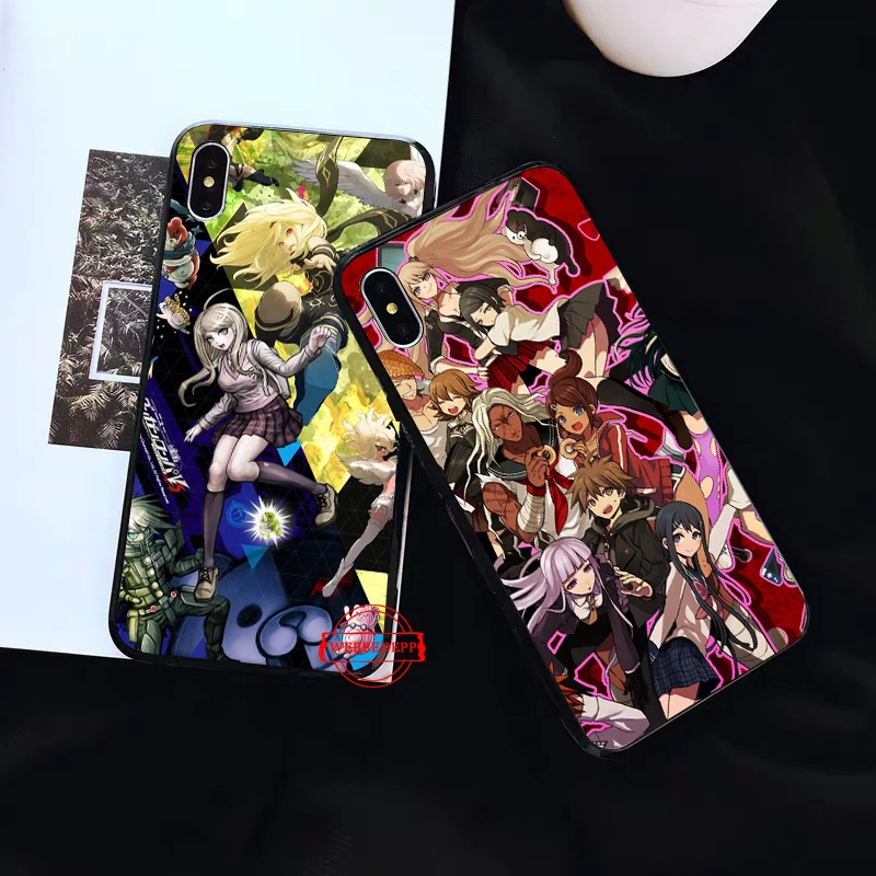 Мягкий силиконовый чехол Danganronpa V3 Killing Harmony для iPhone 5 SE 5S 6 6S Plus 7 8 11 Pro X XS Max XR |
