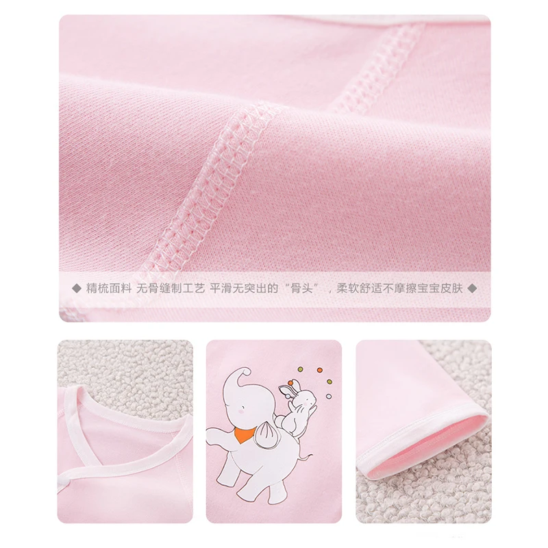 9 Pcs/set Newborn Baby Girl Boy Clothes Infant Rompers Blanket Accessories Cotton Babt Clothing Outfits Suit Spring Autumn | Детская