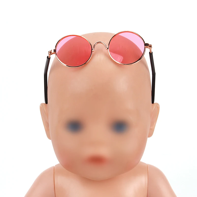 43 см для ухода за ребенком мам мальчиков американских кукол очки новорожденных