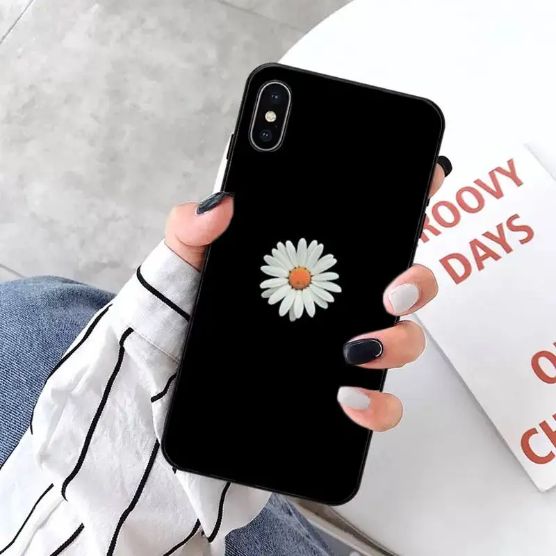 

Daisy Sunflower Floral Phone Case for iPhone 11 12 pro XS MAX 8 7 6 6S Plus X 5S SE 2020 XR mini