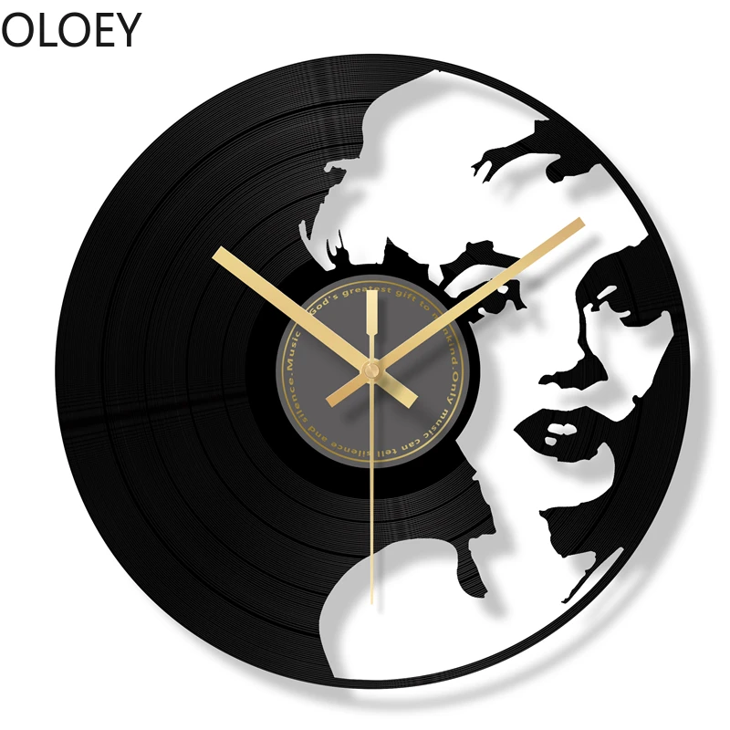 

Retro Silent Wall Clock Vintage Living Room Bedroom Home Decor Wall Watch Creative Hair Salon Wall Clocks Shabby Chic Classic