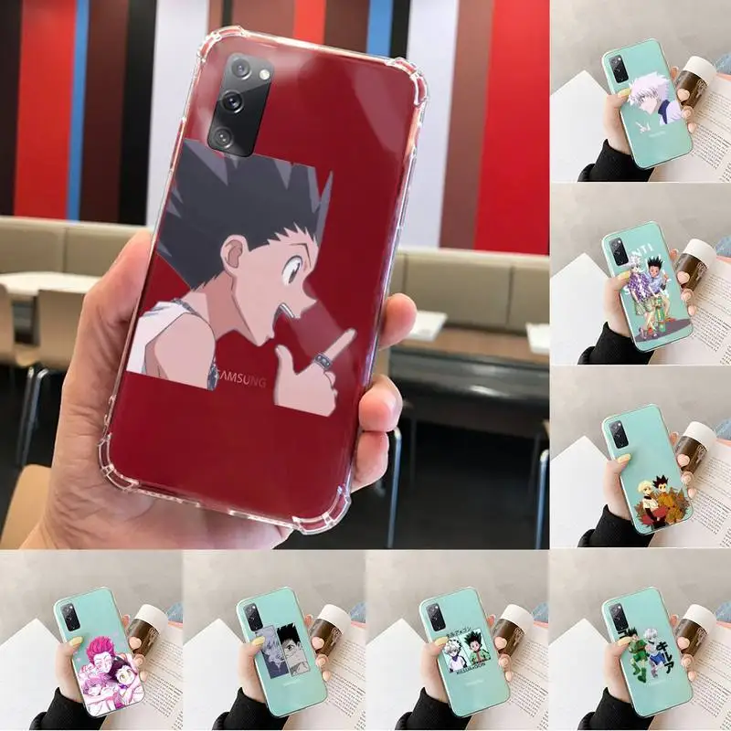 

Hunter X Hunter Killua Zoldyck Phone Case Transparent For Samsung S 10 9 20 11 7 8 21 6 P Edge PLUS ULTRA 4G 5G
