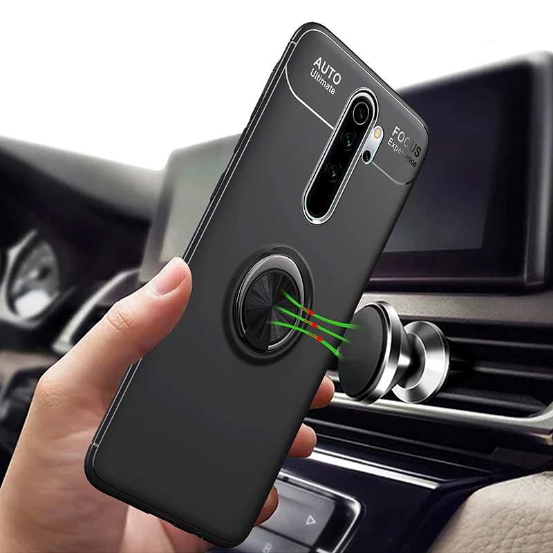 Чехол для Redmi Note 8 Pro чехол Xiaomi K20 Mi 9T Mi9T мягкий силиконовый с металлическим
