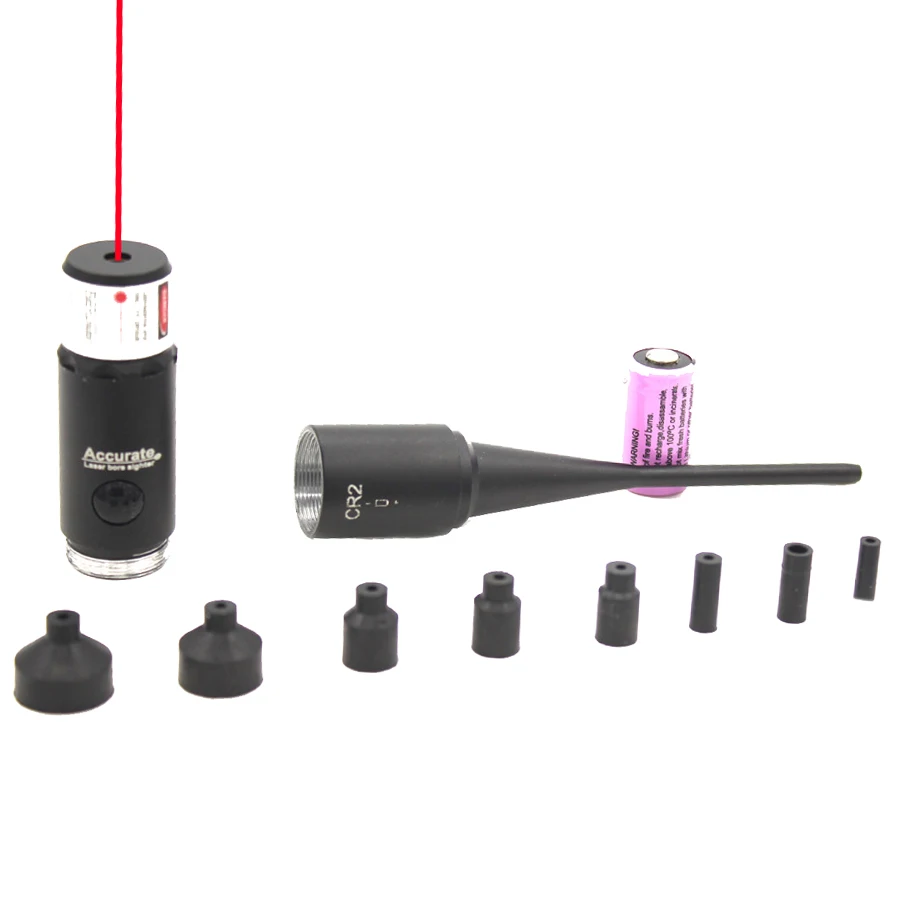 Универсальный красный лазерный набор инструментов для ружья и пистолета калибра