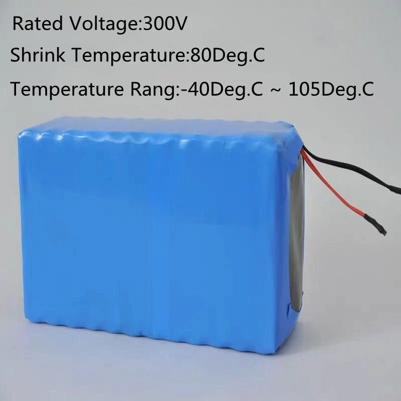 ПВХ термоусадочная трубка 120 мм ширина синий многоцветный усадочный кабельный