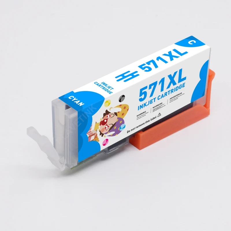 Plavetink 10 шт. PGI570 CLI571XL принтер картридж совместимый для Canon PGI 570 CLI 571 PIXMA MG5750 MG5751 |
