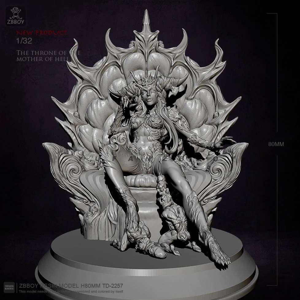

1/24 Resin model kits figure colorless and self-assembled TD-2257